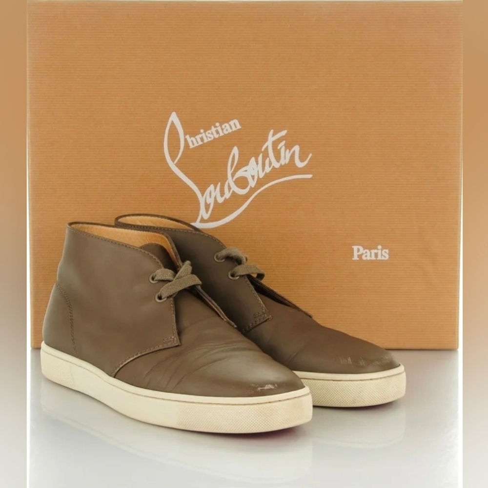 Christian Louboutin Men's Dessert Chukka Boots